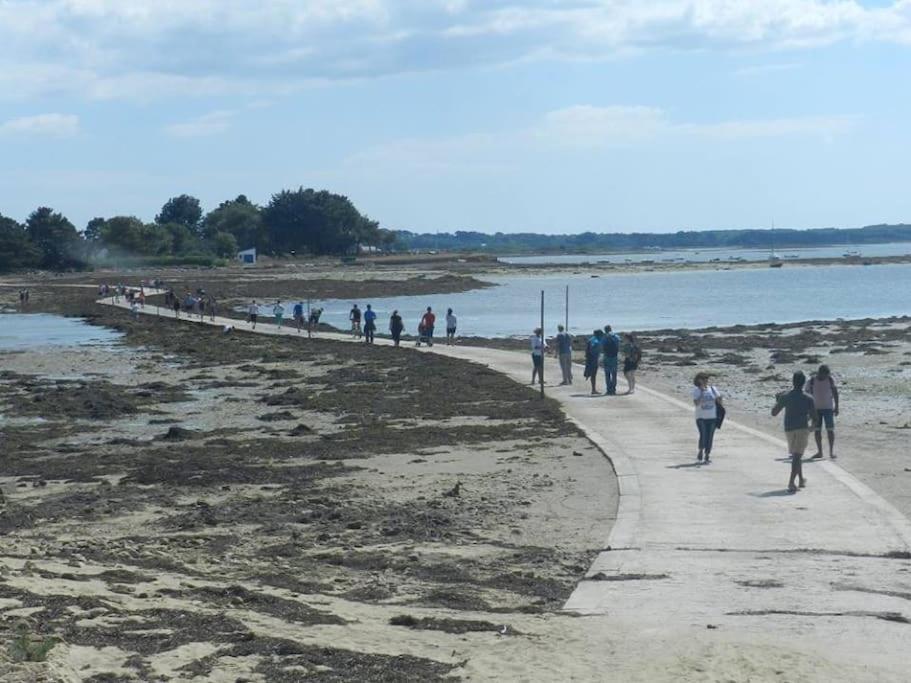 Meuble Sur L'Ile De Tascon A 300 M De La Plage Saint-Armel Exterior photo